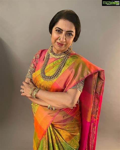 Suhasini Maniratnam Instagram Dressed Up For Camera Gethu Cinema