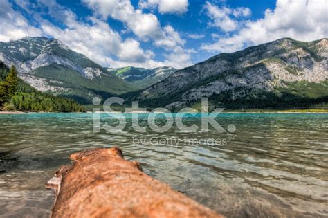 Hdr Of Barrier Lake In Alberta Canada Stock Photo Royalty Free