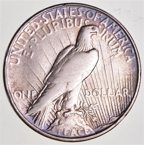 1923 D Peace Silver Dollar Denver Minted 90 Silver Property Room