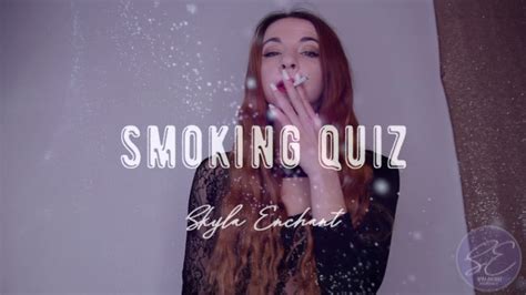 GB Smoking Quiz SkylaEnchant Fapello Leaks