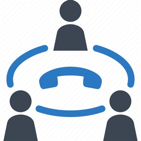 Business Communication Teamwork Conference Call Icon Download On