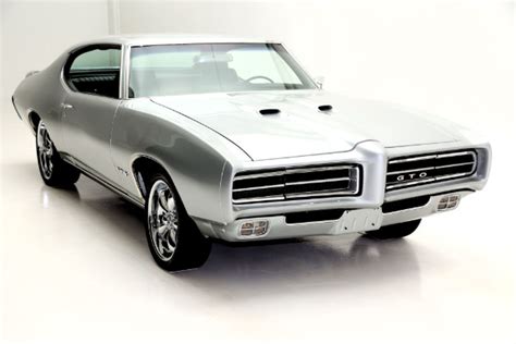 1969 Pontiac Gto Silver Numbers Matching 4 Speed
