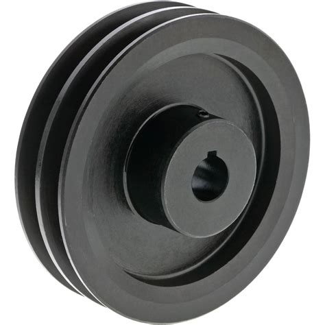 Double V Groove Pulley 5 Pitch Dia 34 Bore Grizzly Industrial