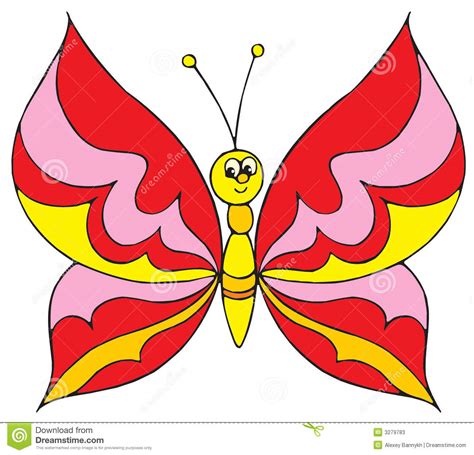 Butterfly Vector Clip Art Stock Vector Illustration Of