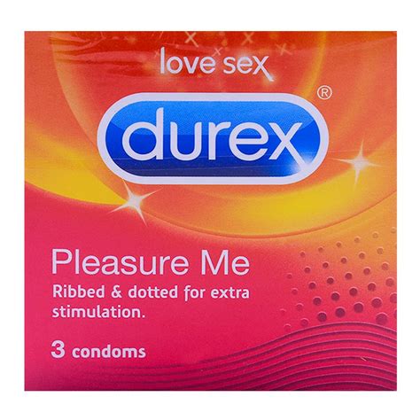 Order Durex Pleasure Me Ribbed And Dotted Condoms 3 Pack Online At Best Price In Pakistan Naheedpk