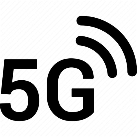 5g Cellular Internet Mobile Network Signal Wireless Icon