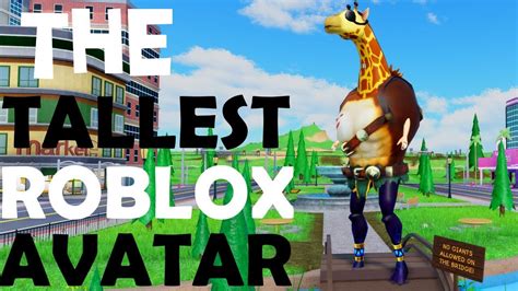 How To Make The Biggest Avatar In Roblox Playaroblox