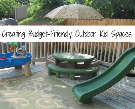 Creating Budget Friendly Outdoor Kid Spacesone Artsy Mamathis Outdoor