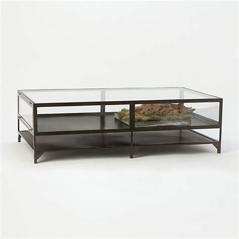 The large scalloped apron wraps around all sides Curio Coffee Table | Terrain