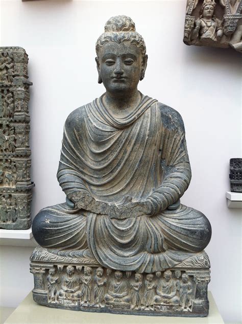 Gandharan Buddha Seated In Meditation Seattle Asian Art Museum Wildmind