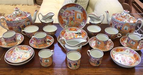 The chinese people characterize the camellia sinensis tea by color of the tea liquor. Chinese Export - Chinese Export Tea Set, 18th c. | Rafael ...