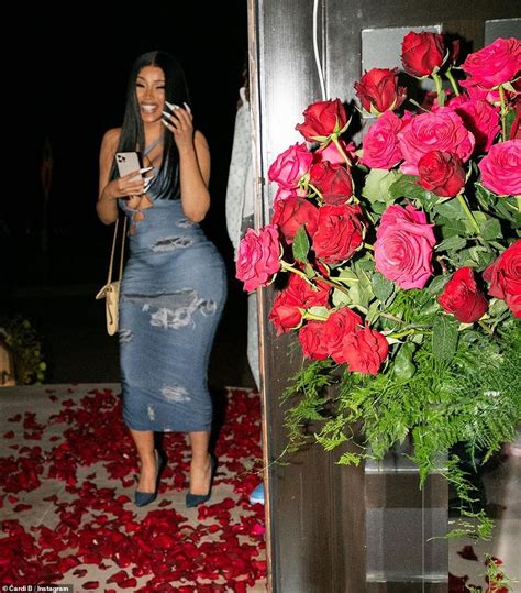 Cardi B Is Lavished With Six Chanel Bags And Romantic Display Of Roses
