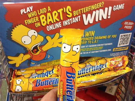 Bart Simpson Bart Simpson Butterfinger Candy Bar Promotion Flickr