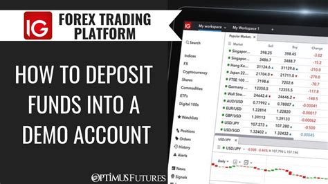 Demo Forex Trading Account Online Trading Demo Youtube