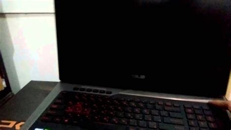 Asus Rog G752vy Boot Up Youtube