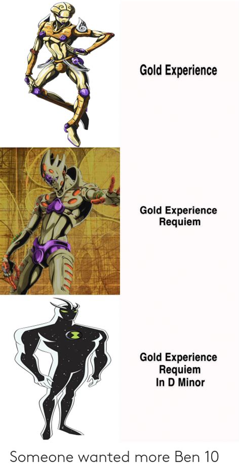 Check spelling or type a new query. 🔥 25+ Best Memes About Gold Experience Requiem | Gold Experience Requiem Memes