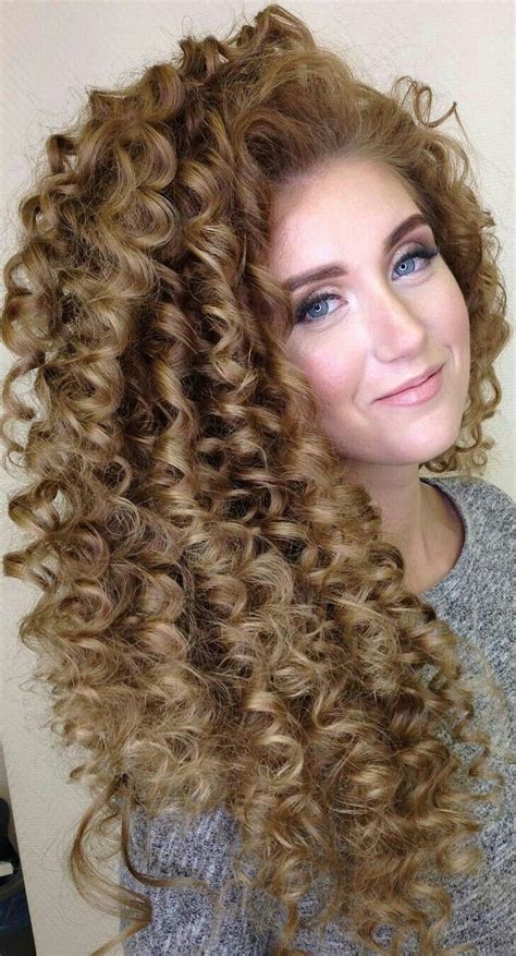 First always start with some kind of heat protectant. Pin by knothead on defined spiral curls | Great hair, Big ...