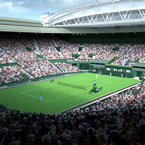 Последние твиты от wimbledon (@wimbledon). Wimbledon centre court stadium 3D model - TurboSquid 1338334