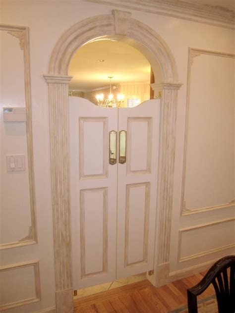 Solid Poplar Western Cafe Doors Saloon Doors With Arched Top Etsy