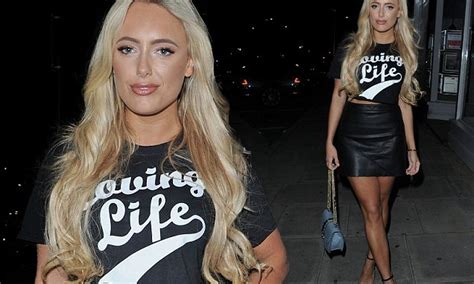Towies Amber Turner Oozes Sex Appeal For Essex Night Out