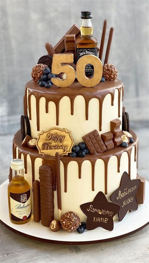 50th Birthday Cake Ideas For Dad Carie Milliken