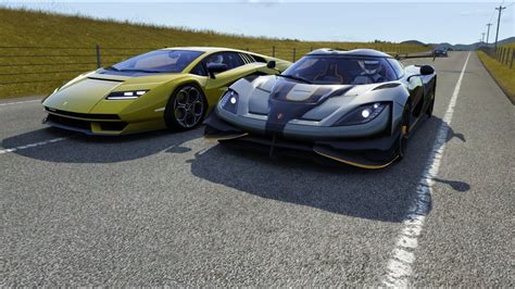 Koenigsegg Agera R Vs Ferrari Laferrari At Palanga Circuit C G