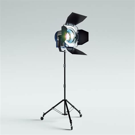 3d Studio Lighting Spotlight Model Turbosquid 1201115