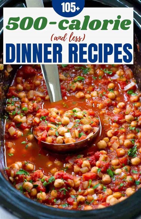 105 Easy 500 Calorie Dinner Recipes Cookin Canuck