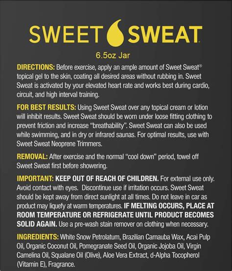 Sweet Sweat Review 2023 Is It An Effective Weight Trimming Gel