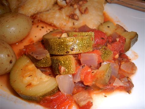 Italian Stewed Zucchini And Tomatoes Recipe