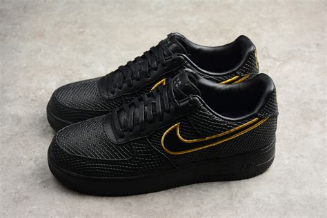 2018 New Nike Air Force 1 Low Premium Id Black Mamba Kobe Aq9763 991 Shoes