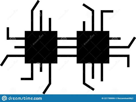 Vectors Of Networks In Computers Stock Vector Illustration Of Logo