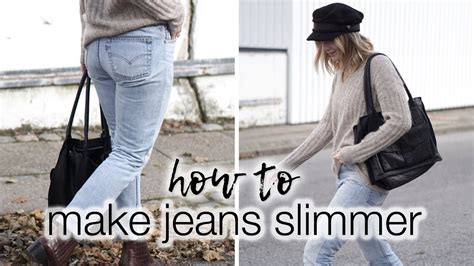 How To Make Jeans Slimmer Fix Your Wardrobe Series YouTube