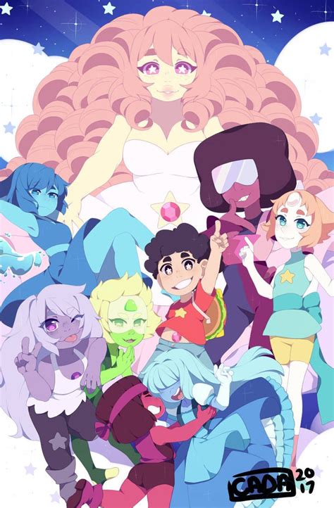 The Crystal Gems By R0cket Cat On Deviantart Steven Universe