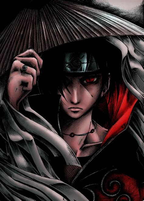 Itachi Ushiha Poster By Onepiecetreasure Displate In