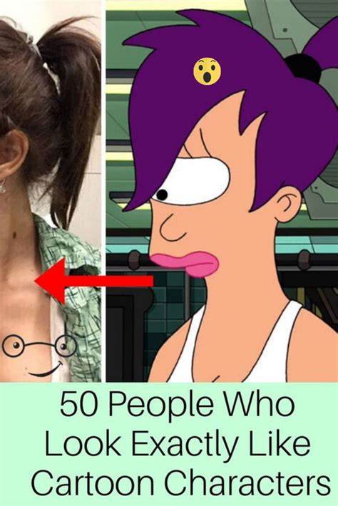 50 Real Life People Who Look Exactly Like Cartoon Characters In 2020 Cartoon Characters