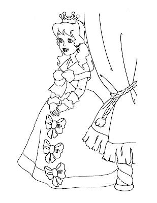 princess coloring pages november