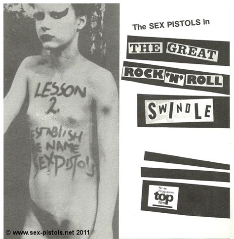 God Save The Sex Pistols The Great Rock N Roll Swindle Austrian