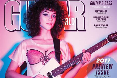 St Vincent Pushes Back Against Sexist Images On Cover Of Guitar World