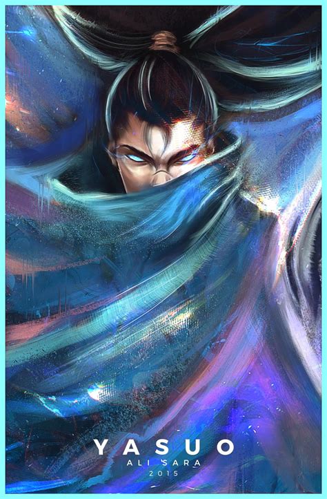 1680x1050 Resolution Yasuo Illustration Hd Wallpaper Wallpaper Flare