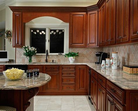 What Paint Colors Look Best With Cherry Cabinets Kitchen Paint
