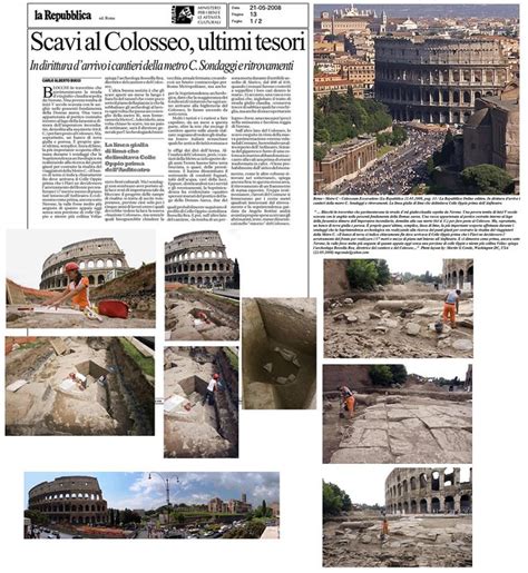 Roma Archeologia E Restauro Architettura Metro C Da Mussolini Ad Oggi