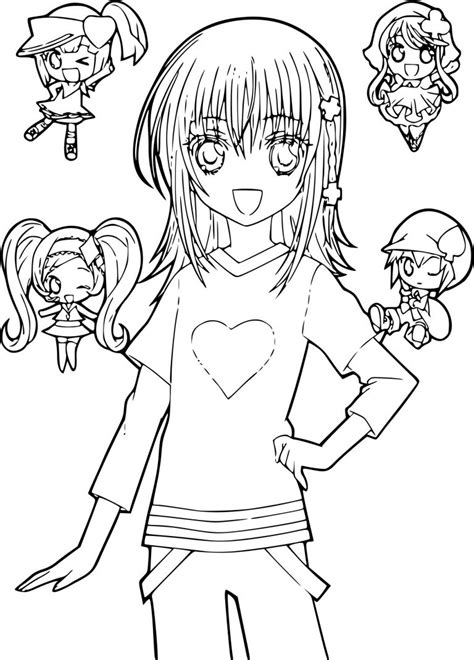 Shugo Chara Coloring Page Free Printable Coloring Pages On