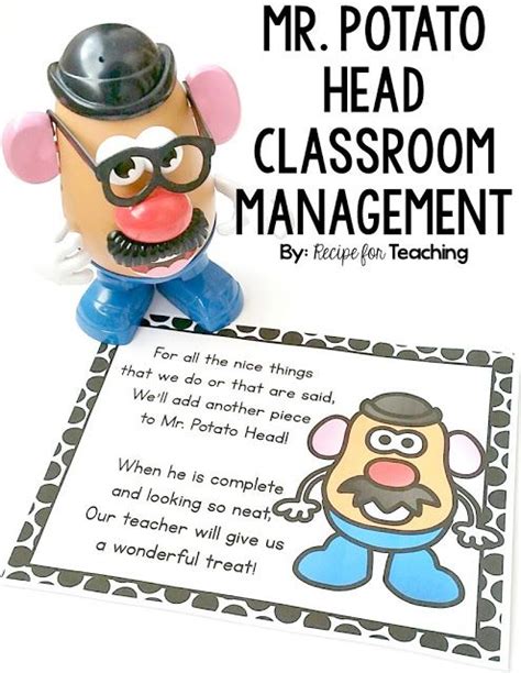 Mr Potato Head Classroom Management Teaching Classroom Management