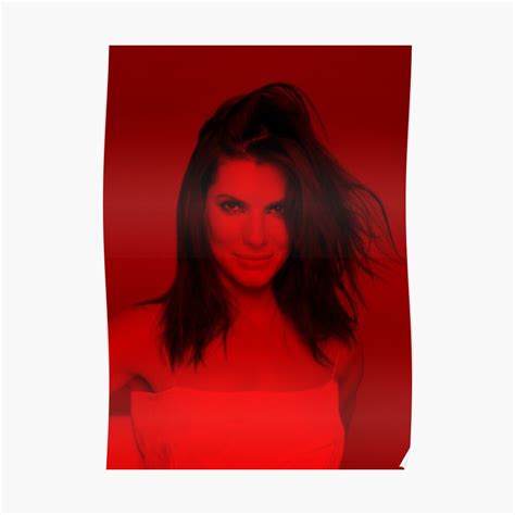 Sandra Bullock Celebrity Poster By Powerofwordss Redbubble