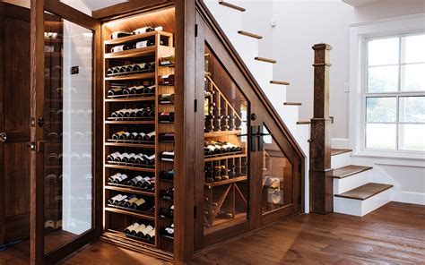 Custom Under The Stairs Wine Cellars — Sommi Wine Cellars