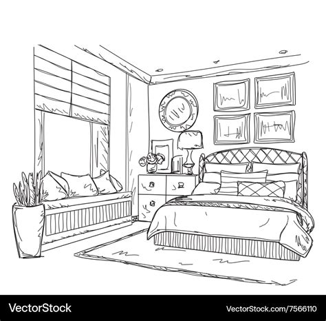Update More Than 82 Bedroom Interior Sketch Latest Ineteachers
