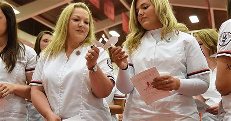 Mother Daughter Duo Shares Nursing Program Pinning Ceremony At Rend Lake College