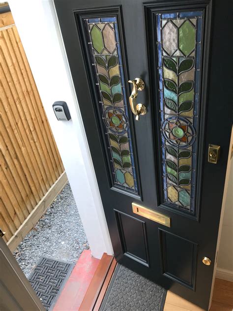 Front Doors With Stained Glass A Guide To Enhancing Curb Appeal Glass Door Ideas