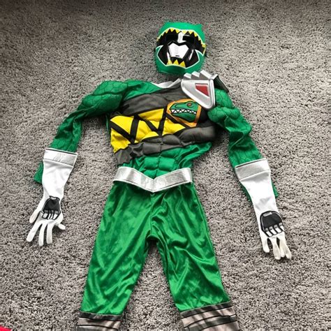 Power Ranger Costumes Green Dino Charge Power Ranger Costume Small